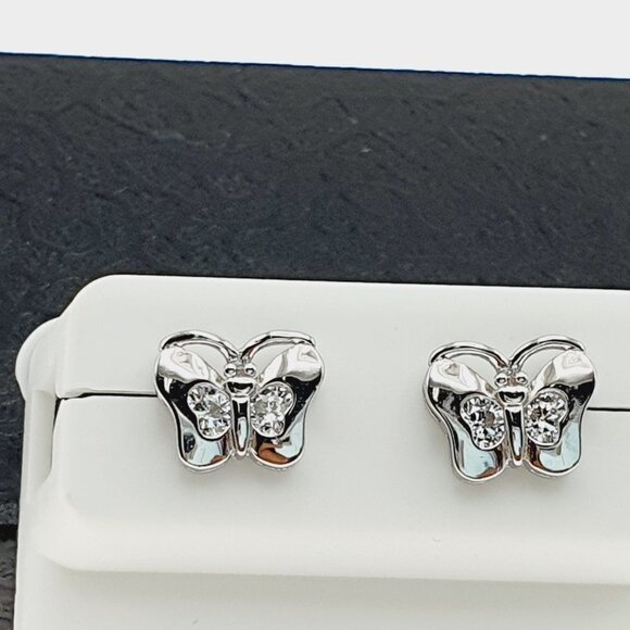 925 sterling silver luxury CZ earrings for women/girls, Bes RJUS2143 - Picture 3 of 11